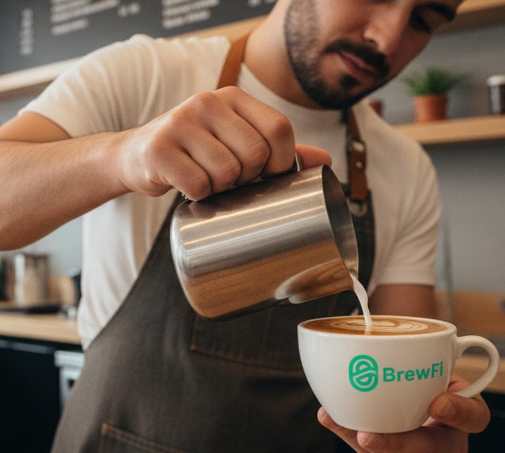 Latte art BrewFi